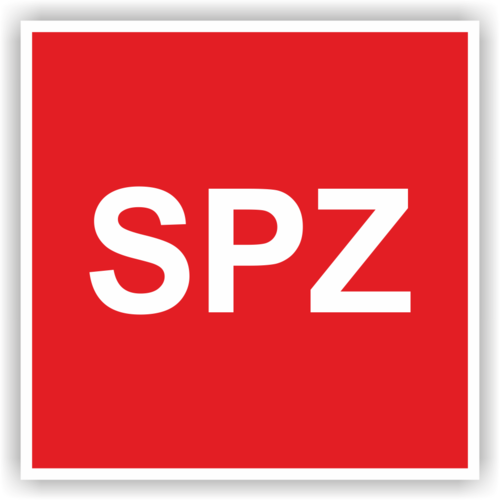Brandschutzzeichen "SPZ"
