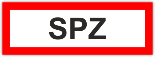Feuerwehrzeichen "SPZ"