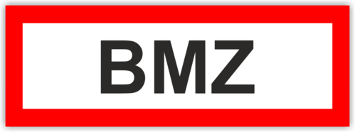 Feuerwehrzeichen "BMZ"