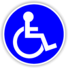 Gebot: "Rollstuhlfahrer"